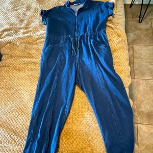 Denim jumpsuit